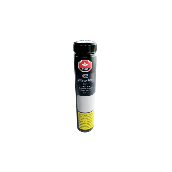 Préroulés infusés THC-CBD+